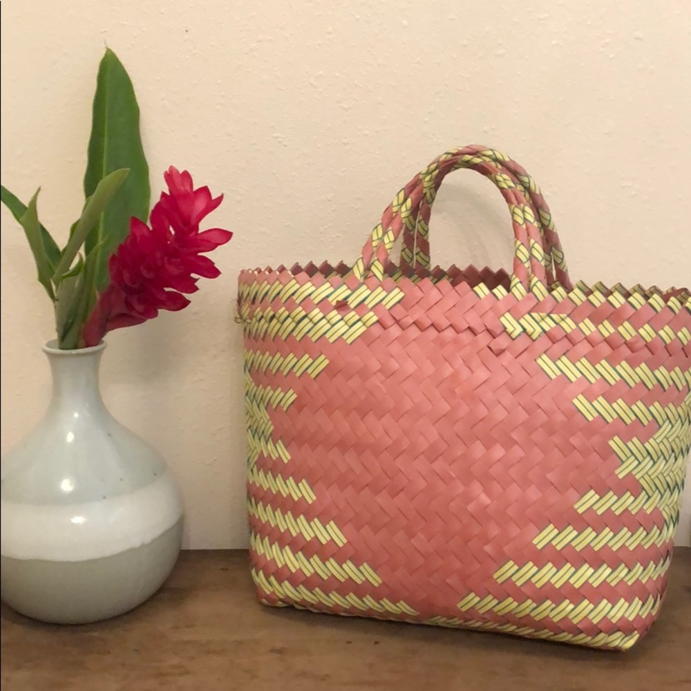 Hand made farmers market/beach bag
